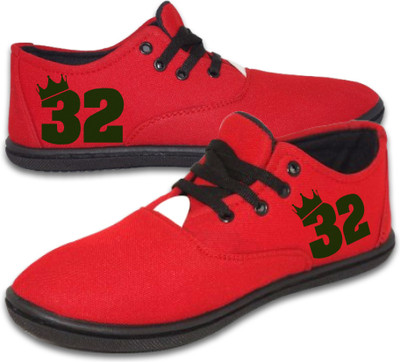 Kenamin Stylish Casual Shoes for Men and kids Casuals For Men(Red, Green , 9)