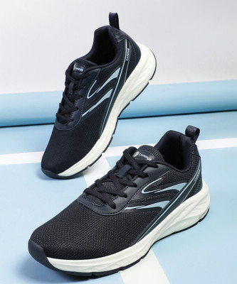 CAMPUS CONOR Sports Shoes |Mesh Upper for Improved Airflow| ExtraBounce Insole |Lace-Up Running Shoes For Men(Navy , 6)