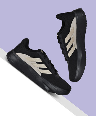 ADIDAS Basic Run-Lines M Running Shoes For Men(Black , 9)
