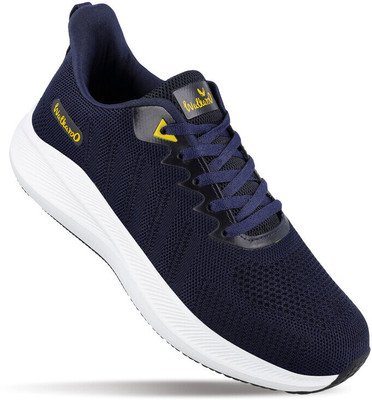 WALKAROO Running Shoes For Men(Navy , 10)