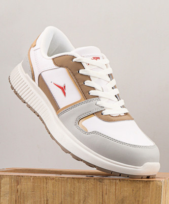 JQR JQR STYLE-009 Sneaker Shoes,Walking,Lightweight,Stylish Shoes Sneakers For Men(White, Grey , 9)