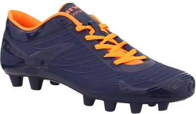NIVIA Football Shoes For Men(Blue, Orange)