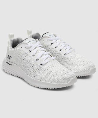 Skechers BOUNDER - FRAZIN Running Shoes For Men(White)