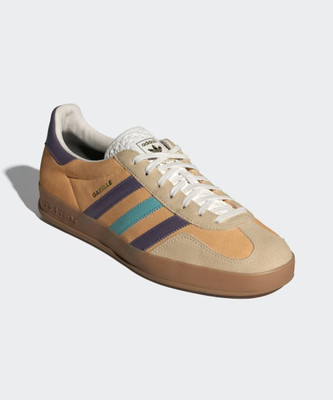 ADIDAS ORIGINALS GAZELLE INDOOR Sneakers For Men(Off White , 10.5)