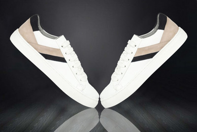 Vannix Pure Leather shoe Sneakers For Women(White , 5)