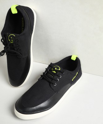 WOODLAND Sneakers For Men(Black , 8)