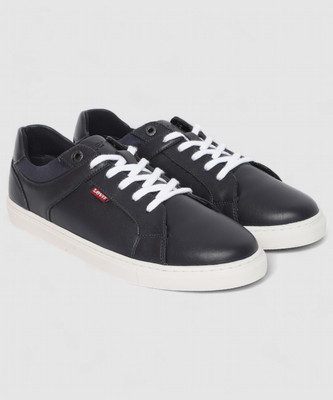 LEVI'S Levi's Mens Navy solid Sneakers Sneakers For Men(Navy , 11)