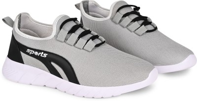 TPENT Stylish Casuals & Comfortable Shoe For Men's (Running, Walking, Gym ) Shoes. Walking Shoes For Men(Grey , 9)