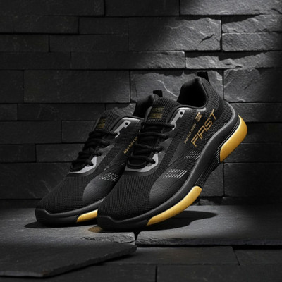 Airhype Sneakers For Men(Gold , 7)