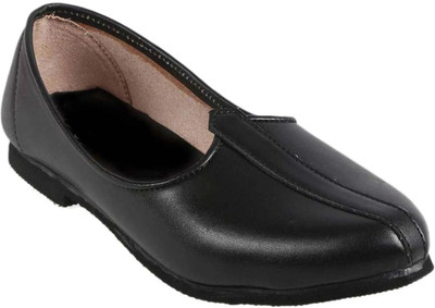 Ashish Enterprises jutties Casuals For Men(Black , 7)