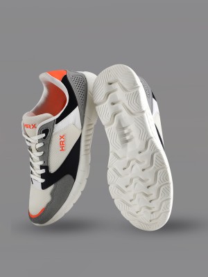 HRX by Hrithik Roshan Urban Chunky Running Shoes For Men(White)