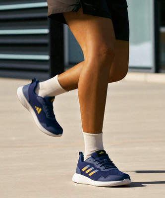 ADIDAS Restound M Running Shoes For Men(Blue , 8)