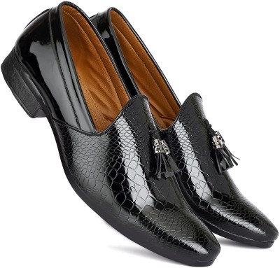 krisha enterprises. KE Formal shoe for men Party Wear For Men(Black)