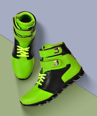 ZOMBIC Boots For Men(Green , 6)