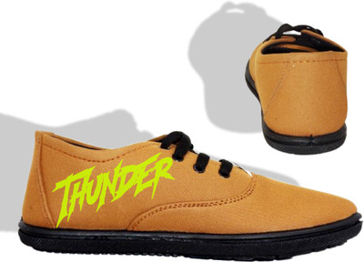 Kenamin Stylish Casual Shoes for Men and kids Casuals For Men(Tan, Olive , 6)