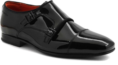 RUOSH Ruosh Occasion Monk Monk Strap For Men(Black , 9)