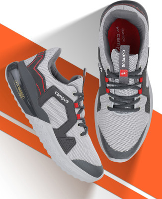 CAMPUS PATRIK PRO Running Shoes For Men(Grey , 9)