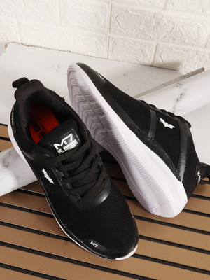 M7 By Metronaut Running Shoes For Men(Black , 7)