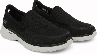 Skechers GO WALK 6 - ORVA Walking Shoes For Men(Black , 8)