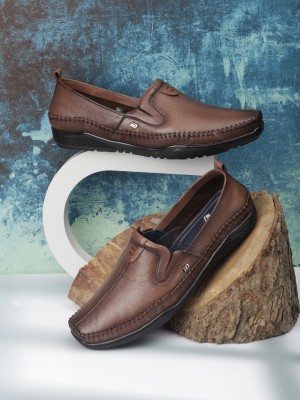 iD Loafers For Men(Brown , 8)