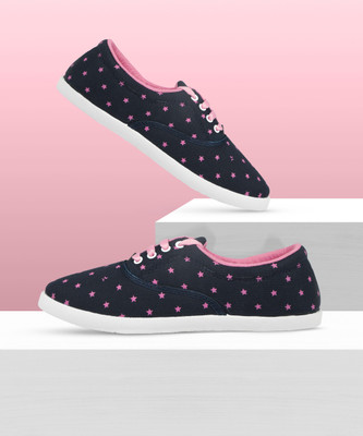 asian Sneakers For Women(Navy, Pink , 41 Euro)