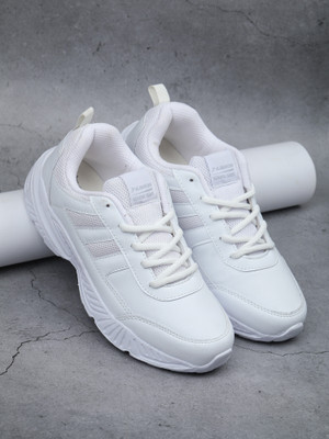 Abros SCHOOLER Running Shoes For Men(White , 7)