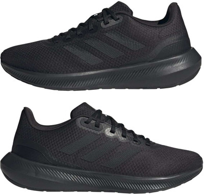ADIDAS RUNFALCON 3.0 Running Shoes For Men(Black , 8)