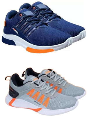 ELASA TY-RUNFREE BLUE_GREYY HERO For Men(Blue , 8)