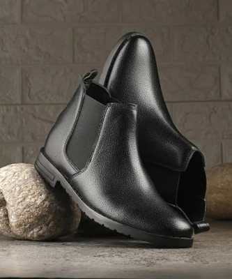 Fitze Royal Chelsea Boots For Men ll Formal Boots For Men Boots For Men(Black , 10)