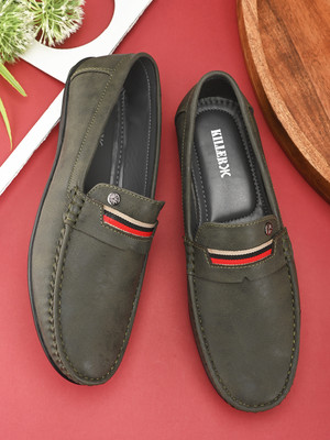 KILLER Loafers For Men(Olive , 8)
