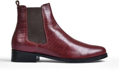 dumanera Wellington Boots For Men(Maroon , 8)