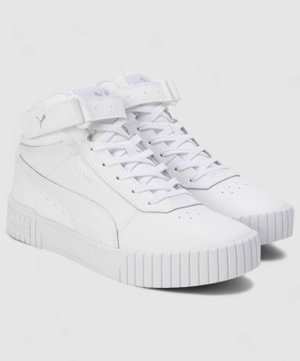 PUMA Carina 2.0 Mid Sneakers For Men(White , 3)