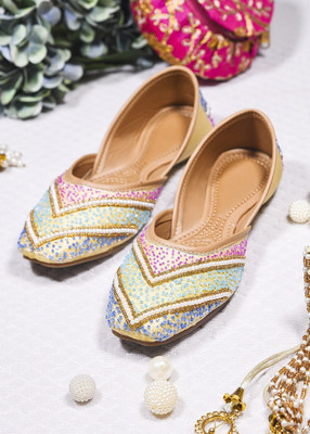 Hitway Bellies For Women(Gold , 4)