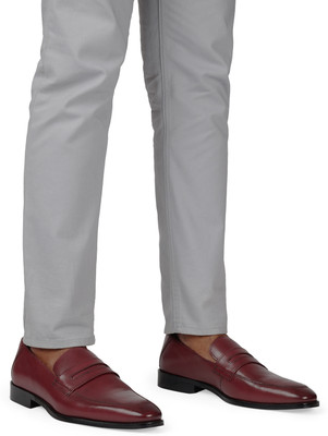 HATS OFF ACCESSORIES Slip On For Men(Burgundy , 11)