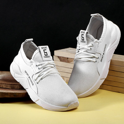 Jut Fire Comfortable Light Weight Shoe|Extra Comfort Shoe Running Shoes For Men(White , 10)