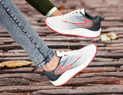 OZJI Smart Light Weight Running Shoes Running Shoes For Men(Red , 8)