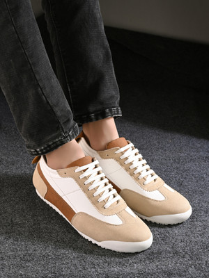 Afrojack Sneakers For Men(Beige , 6)