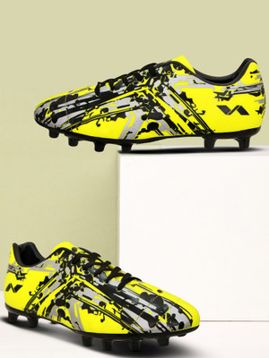NIVIA Storm Football Shoes For Men(Yellow , 5)