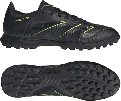 ADIDAS PREDATOR LEAGUE TF Football Shoes For Men(Black , 8)