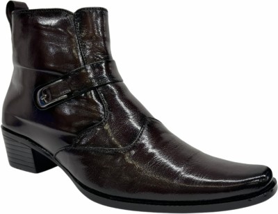 Shoe Bazar Boots For Men(Brown , 8)