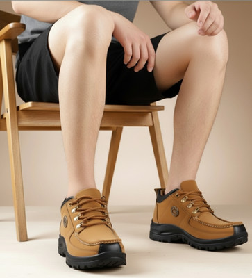 T-ROCK Stylish Shoes for Every Occasion Shoes Outdoors For Men(Brown , 6)