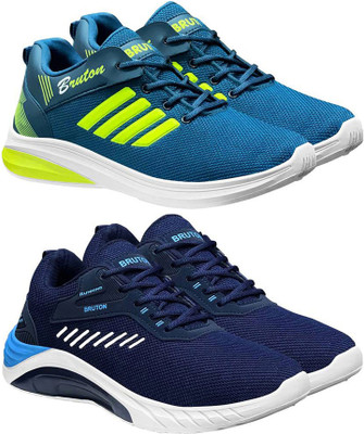 Loot: BRUTON Combo Pack Of 2 Sports Shoes For Rs. 399 @ 84% off