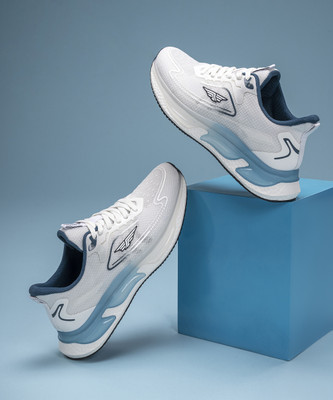 RED TAPE Athleisure Shoes for Men |Cultured Round-Toe Shape & Cushioning Technology Walking Shoes For Men(Blue, White , 6)