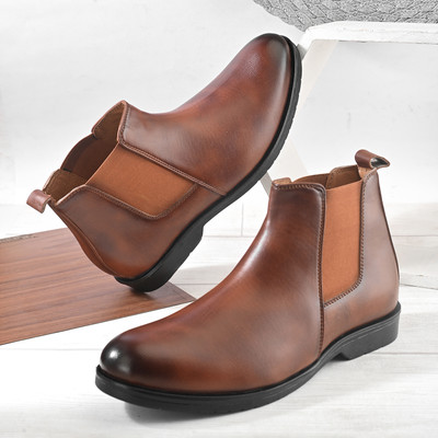 John Karsun Boots For Men(Tan , 8)