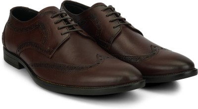 LUIS MERCOS Corporate Casuals Shoes Brogues For Men(Brown , 8)