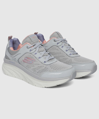 Skechers D'LUX WALKER-INFINITE MOTION Casuals For Women(Grey , 6)