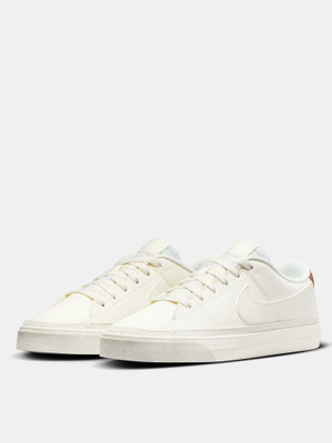 NIKE Court Legacy Next Nature Sneakers For Women(White , 8.5)