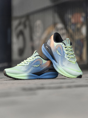 RED TAPE Sports Walking Sports Shoes for Men | Soft Cushioned Insole, Slip-Resistance Walking Shoes For Men(Green, Blue , 9)