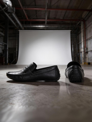 AJANTA Casual PVC Waterproof Loafers For Men(Black , 10)