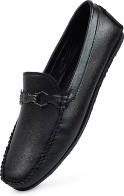 VEPERS Loafers For Men(Black , 7)